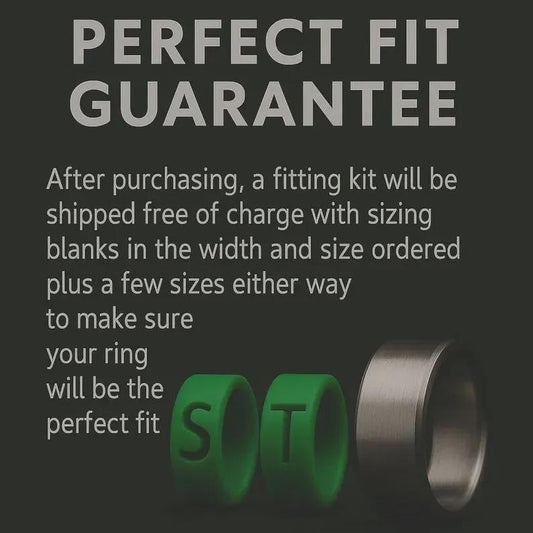 Handmade Titanium Ring: Rosewood & Turquoise Inlay Wedding Band