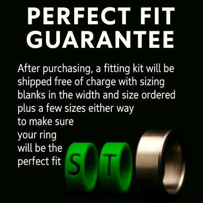 Titan Edge – Carved-Edge Titanium Wedding Ring