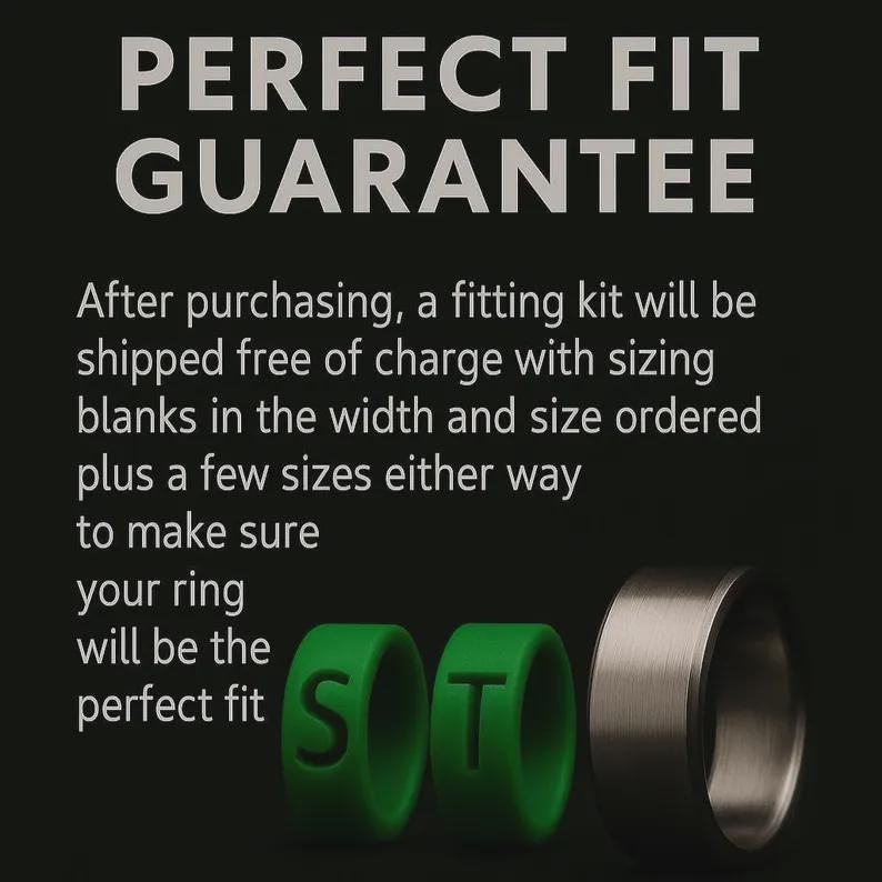 Minimalistic Promise Rings, Handmade Titanium & Carbon Fibre Wedding Band, Modern Engagement Ring